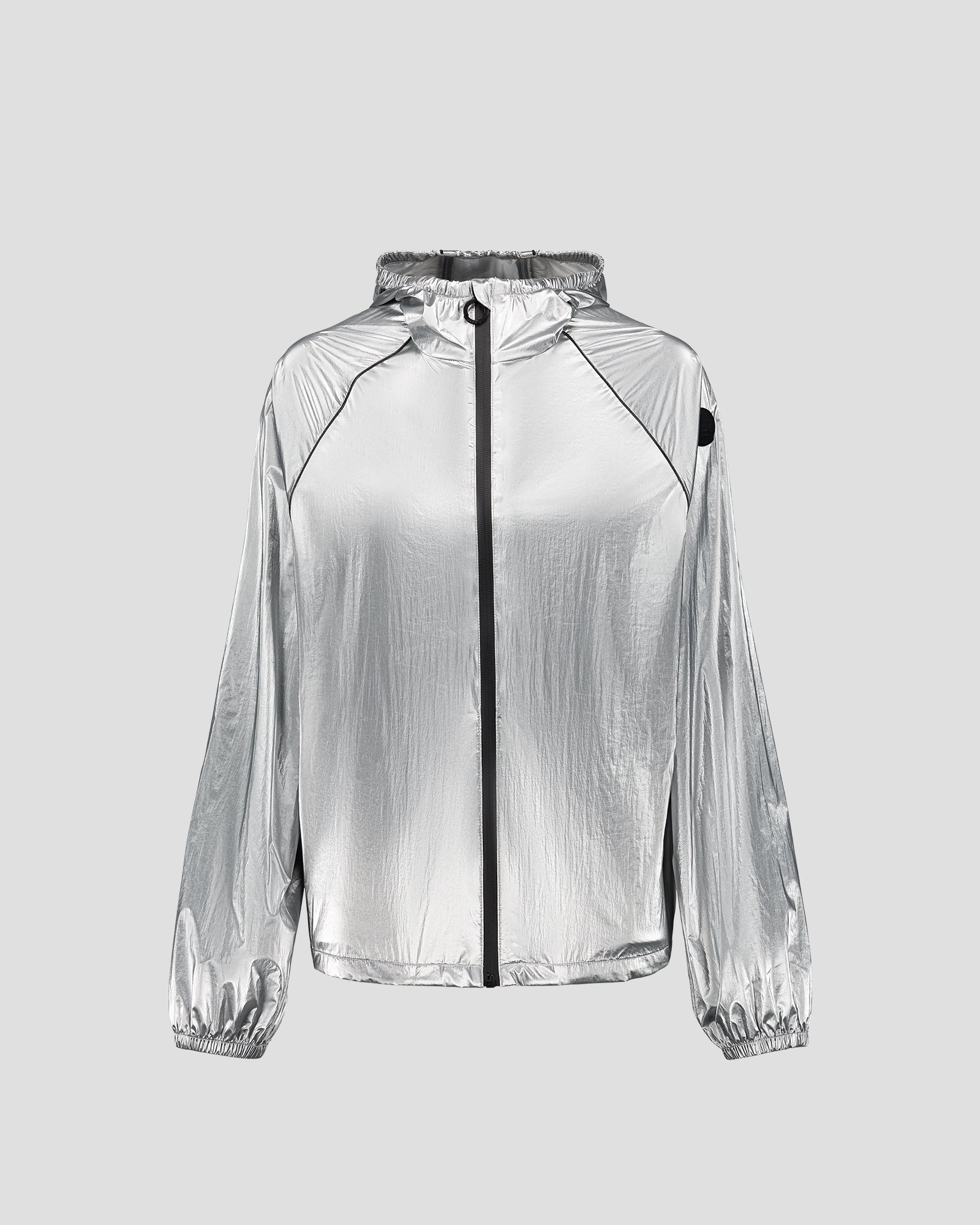 Izumi Silver Metallic Windbreaker - JOTT