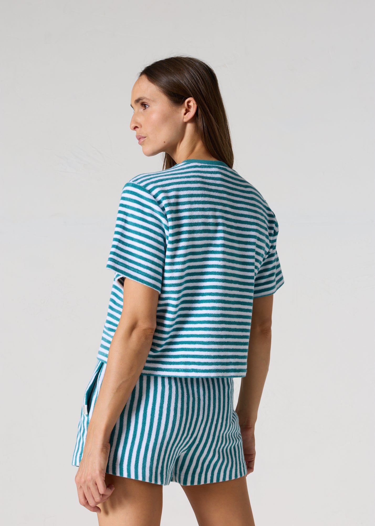 Top éponge Eaux cotières rayé Silica stripe - JOTT - 5