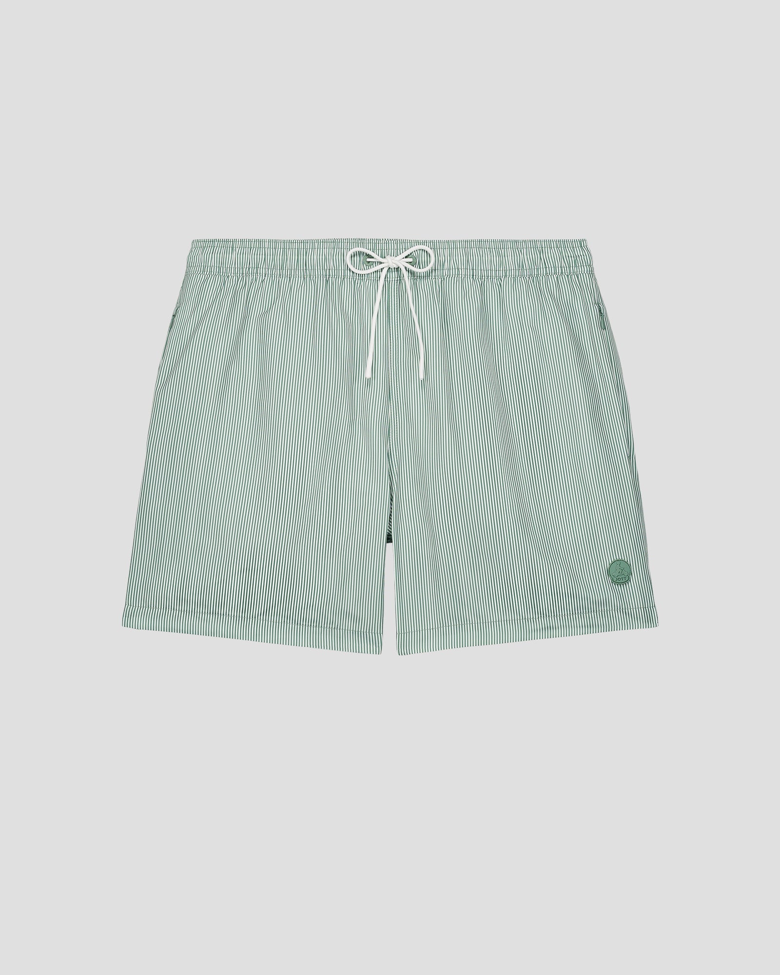 Maillot de bain Stripe vert M/Blanc Niolon stripe - JOTT - 3