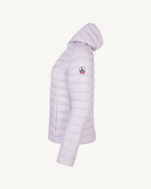 Doudoune légère à capuche Mauve pâle Cloe - JOTT - 3