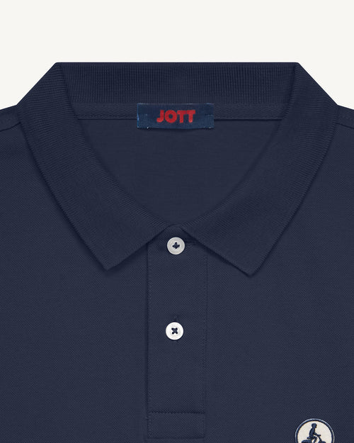 Polo en coton biologique Marine Marbella - JOTT - 3