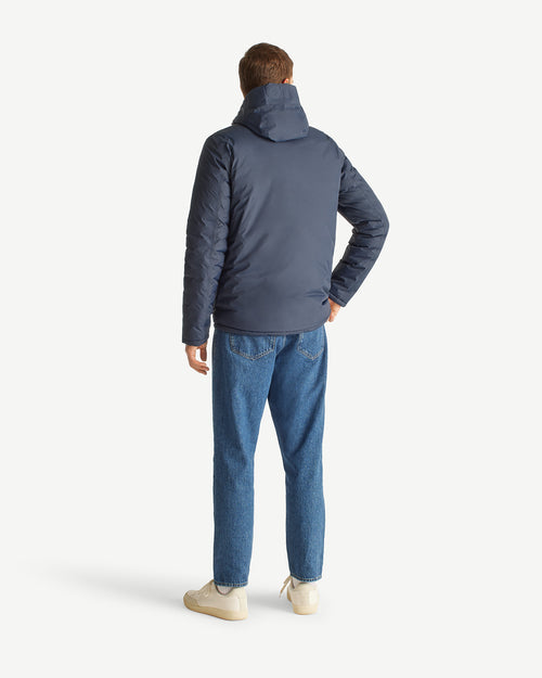 Doudoune réversible à capuche Marine/Rouge Bergen - JOTT - 2