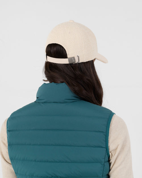 Casquette en tweed Naturel Fox - JOTT - 4