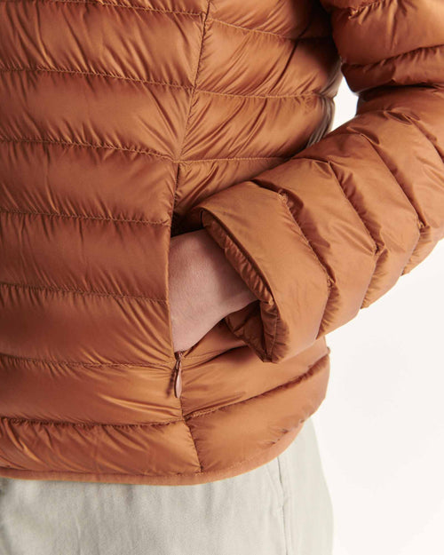 Doudoune légère à capuche Caramel Nico - JOTT - 2