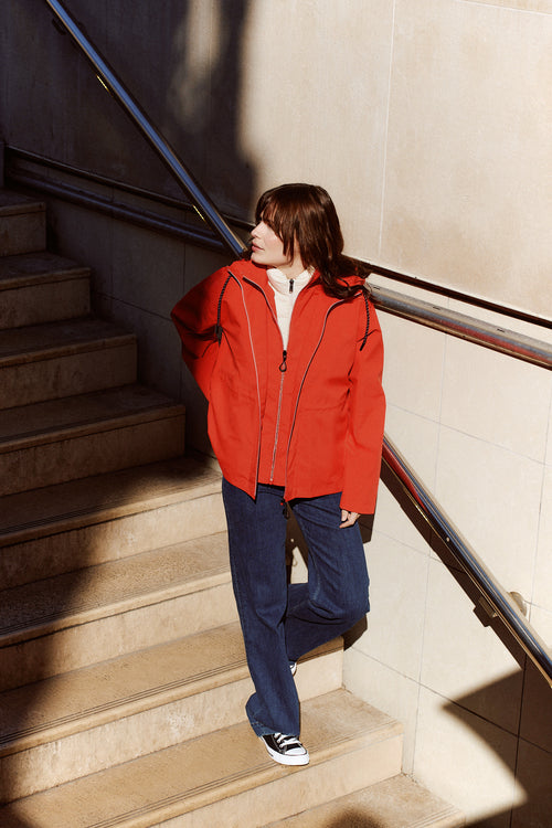 Imera Poppy Raincoat