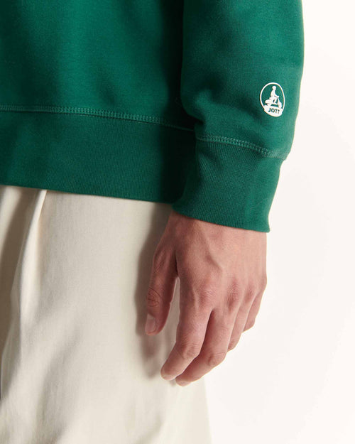 Dark organic cotton sweatshirt Braga - JOTT - 2