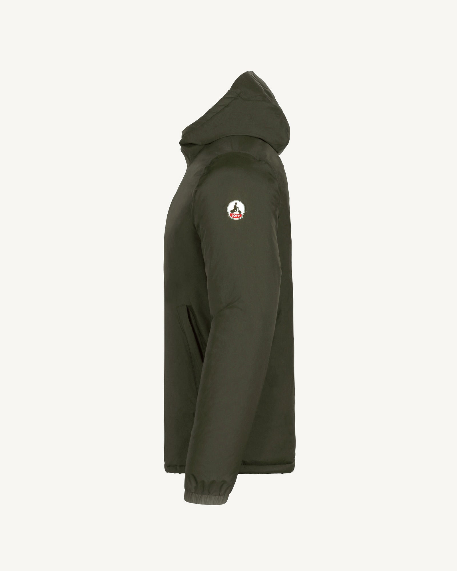 Doudoune réversible à capuche Ultralight Army/Rose poudre Bangkok 2.0 - JOTT - 3