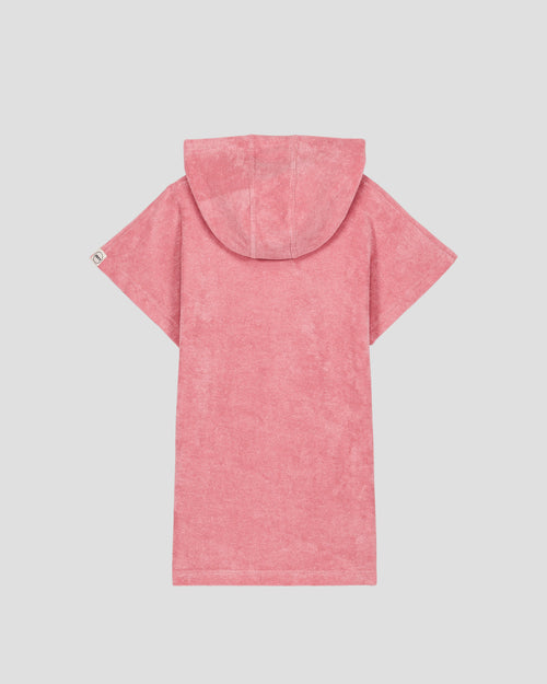 Robe éponge enfant à capuche Pink antique Isla - JOTT - 3
