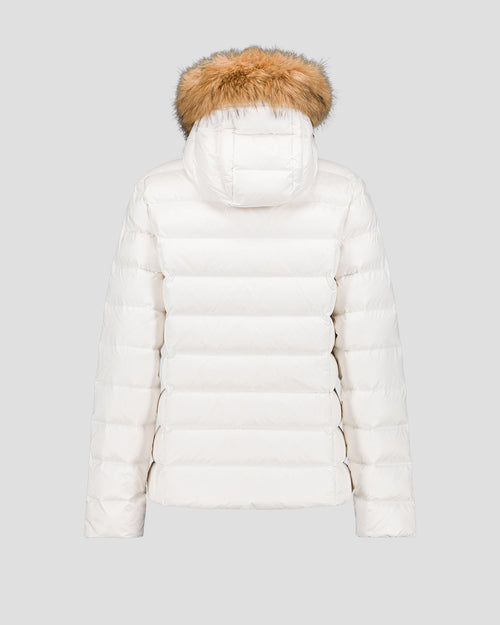 Doudoune à capuche Grand Froid Blanc Luxe - JOTT - 3