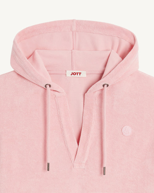 Robe éponge Rose pêche Meg 2.0 - JOTT - 2