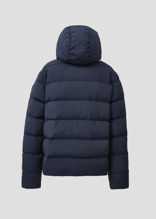 Doudoune à capuche amovible Grand Froid Bleu nuit Riven