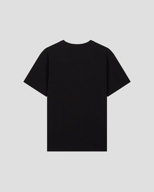 T-shirt col rond mixte imprimé Noir Samet - JOTT - 3