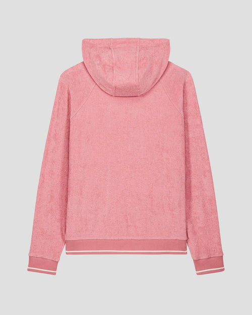 Veste zippée à capuche Pink antique Tellin - JOTT - 3