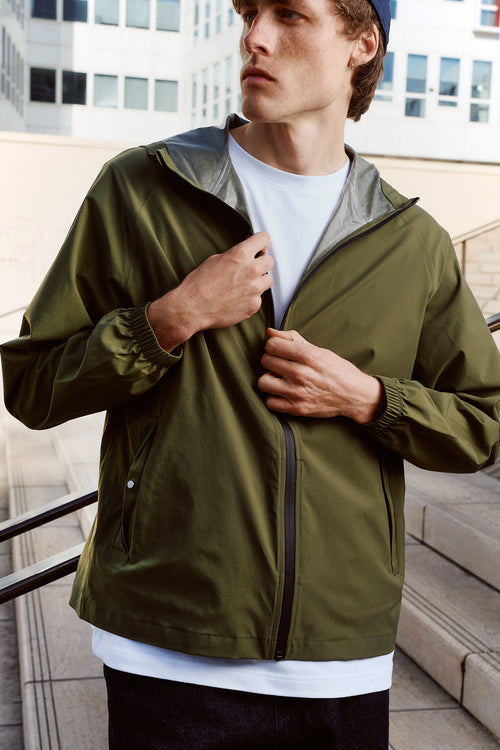 Coupe-vent coupe droite Army Cove