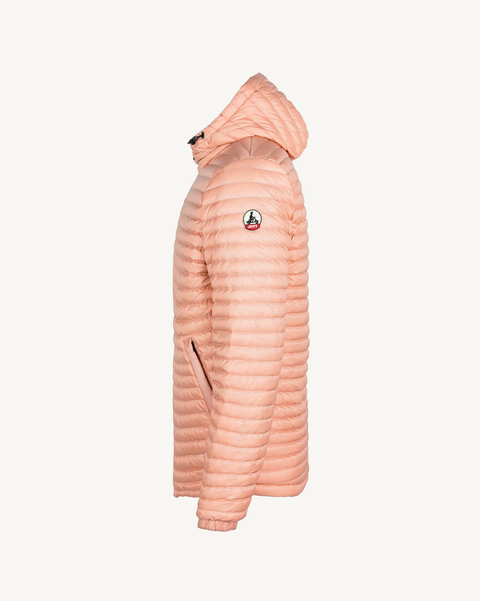 Doudoune réversible à capuche Ultralight Army/Rose poudre Bangkok 2.0 - JOTT - 4