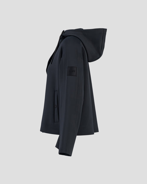 Veste courte bimatière 