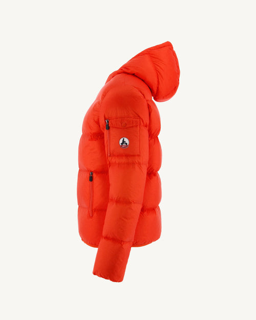 Doudoune à capuche Grand Froid Orange foncé Java - JOTT - 2