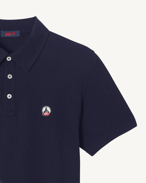 Polo en coton biologique Marine Lavan - JOTT - 3