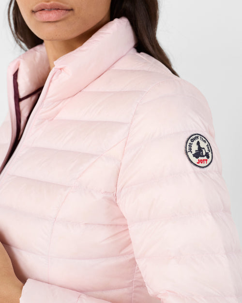 Doudoune légère Rose pétale Cha - JOTT - 5