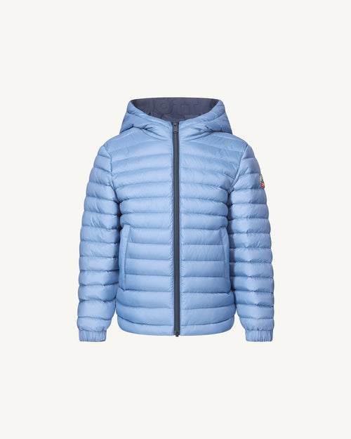 Doudoune réversible enfant Marine/Bleu délavé Zurich 2.0 - JOTT - 2