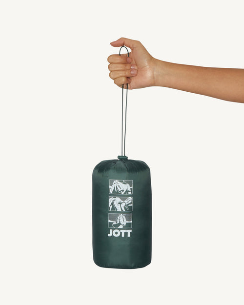 Doudoune légère à capuche Vert céladon Nico - JOTT - 4