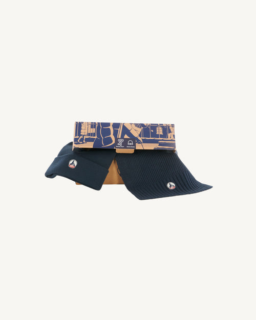 Ensemble bonnet et écharpe Marine Snow - JOTT - 2