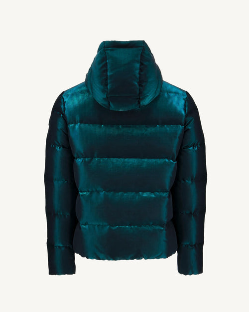 Doudoune Grand Froid Christmas bleu Happy - JOTT - 4