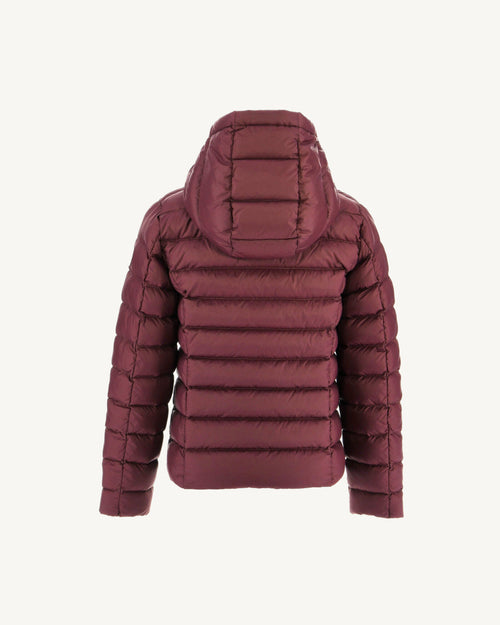 Doudoune à capuche enfant Grand Froid Aubergine Opale 2.0 - JOTT - 4