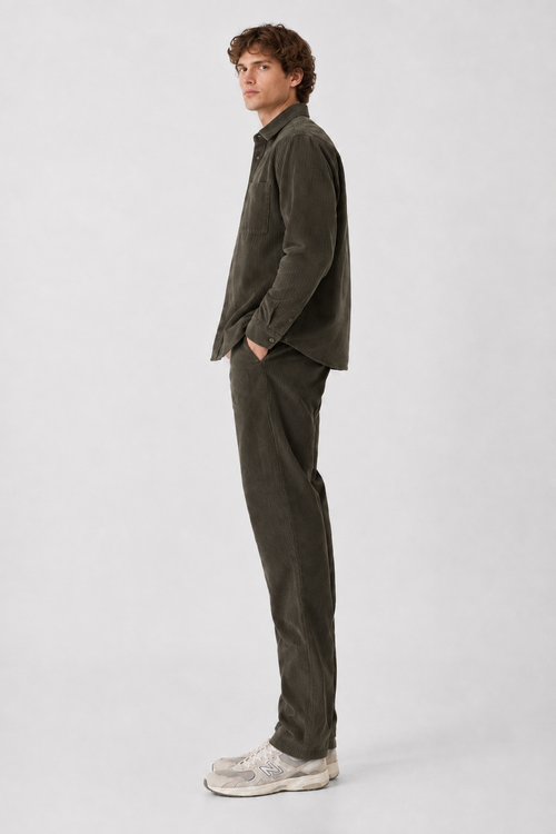 Pantalon chino Army foncé Mayeul