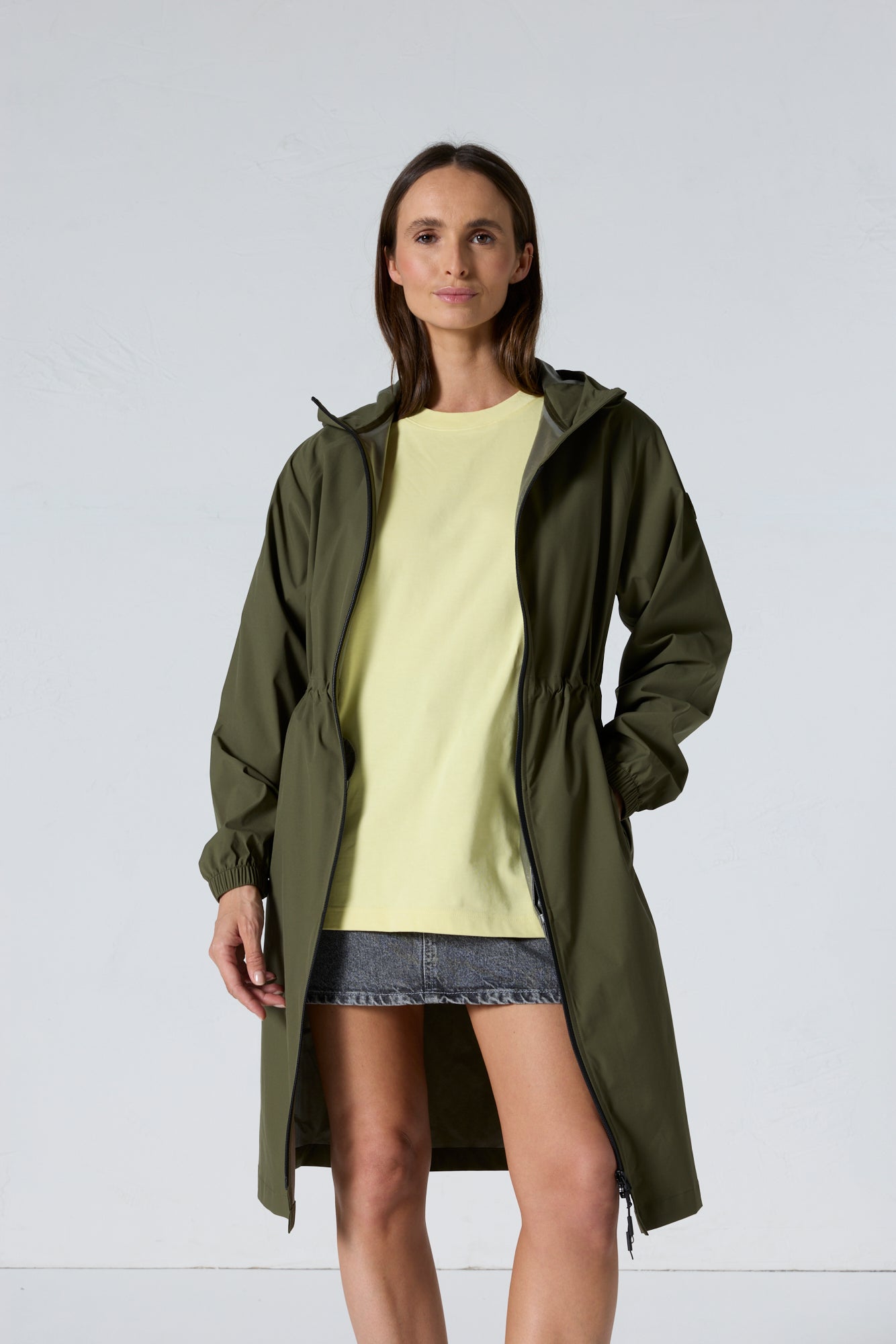 Coupe-vent long Army Airy - JOTT - 2