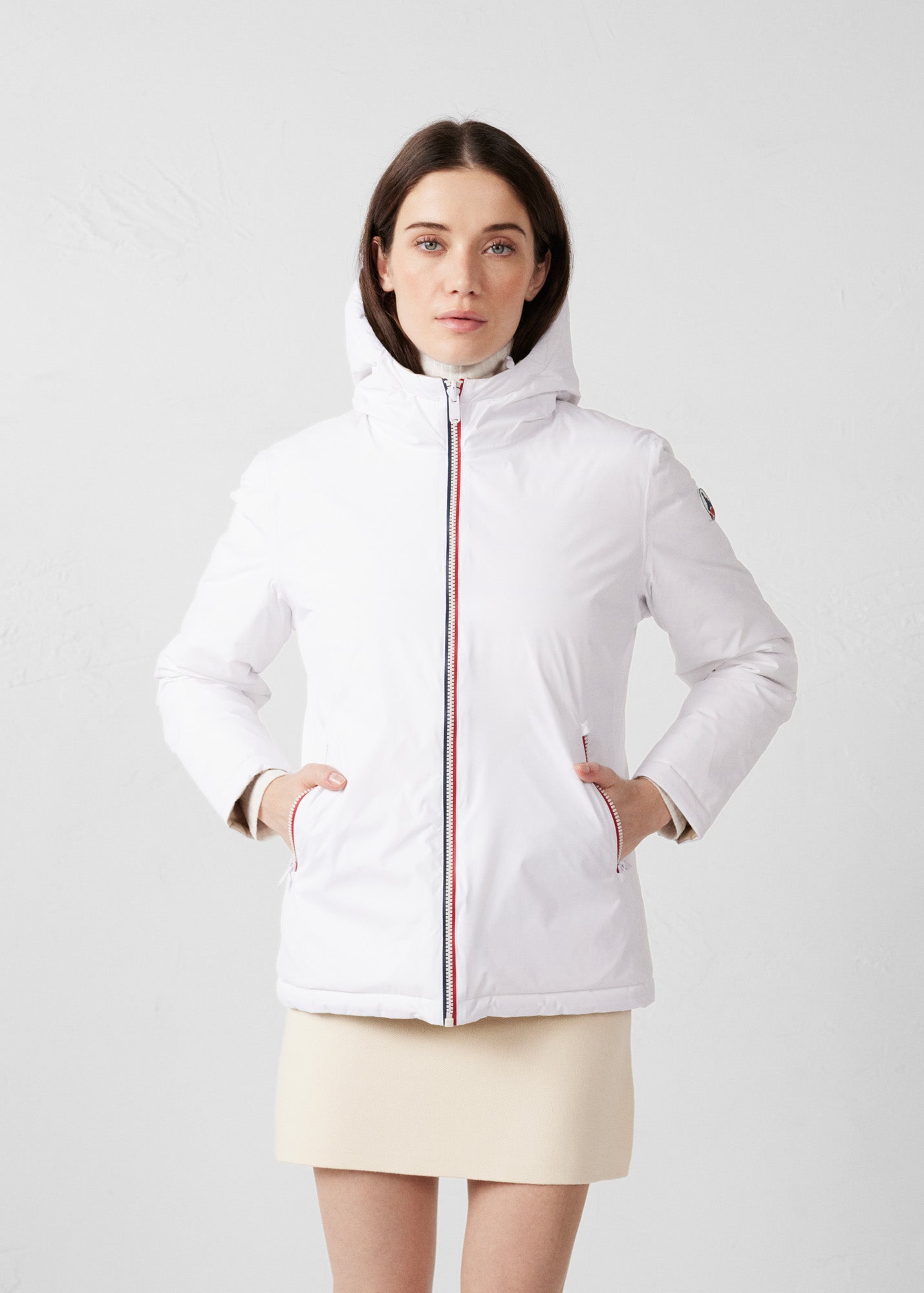 Doudoune réversible Blanc/Beige Bergame - JOTT - 2