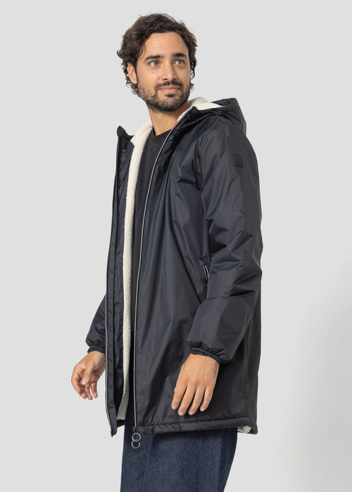 Imperméable Mixte doublé Noir Glen sherpa - JOTT - 2