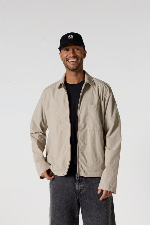 Veste légère col chemise Beige Guy - JOTT - 3