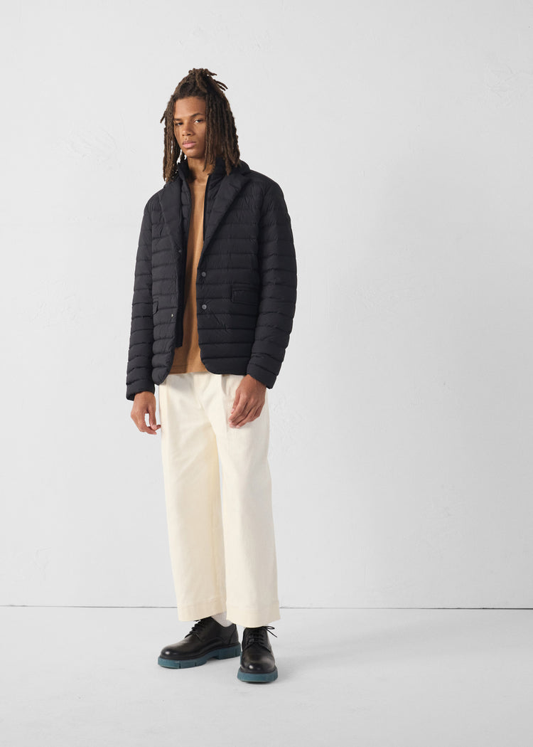 Doudoune blazer stretch Noir Joey