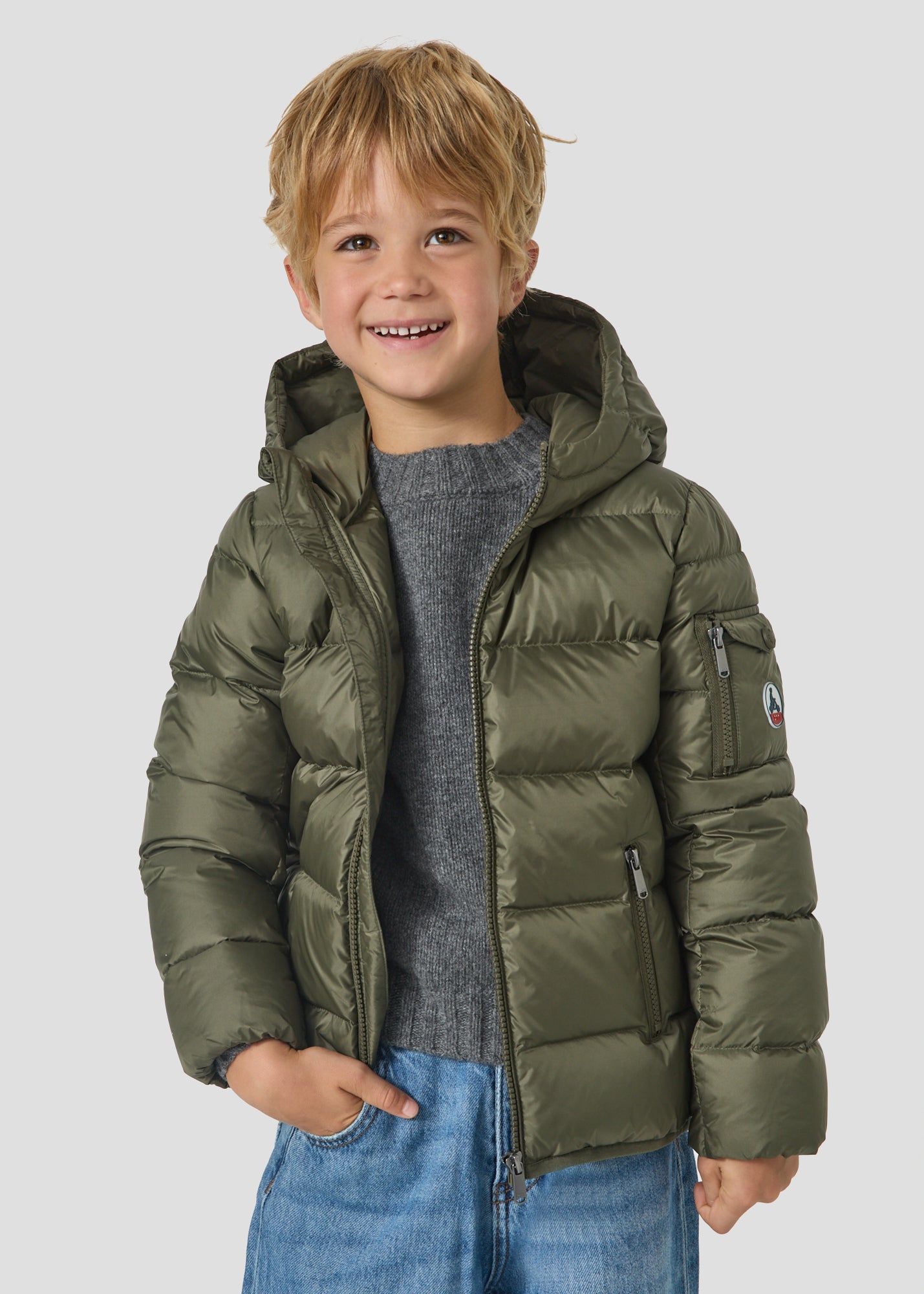 Down jacket Kid hooded Grand Froid Army Kazan - JOTT