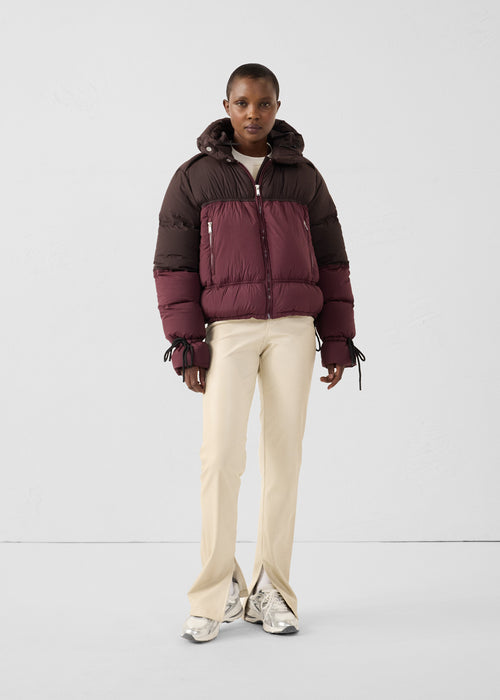 Grand Froid spirit piumino Black cherry/Black coffee Nami Colorblo