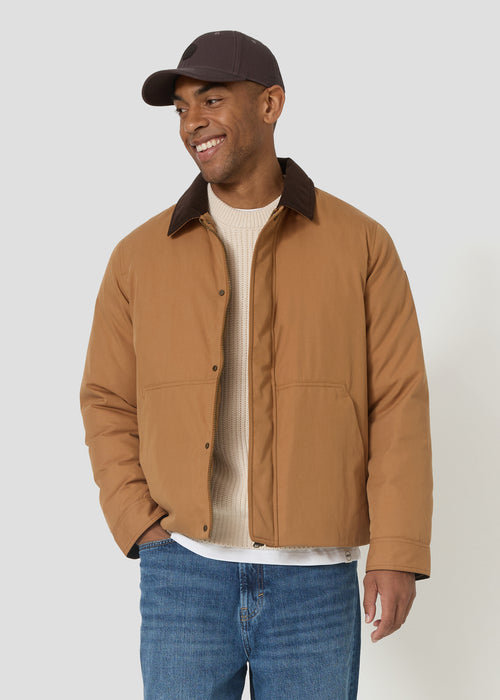 Blouson bi-matière Caramel dust Rico - JOTT - 2