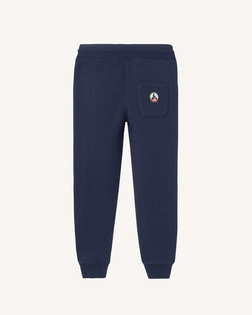 Jogging enfant en coton biologique Marine Arica - JOTT - 3