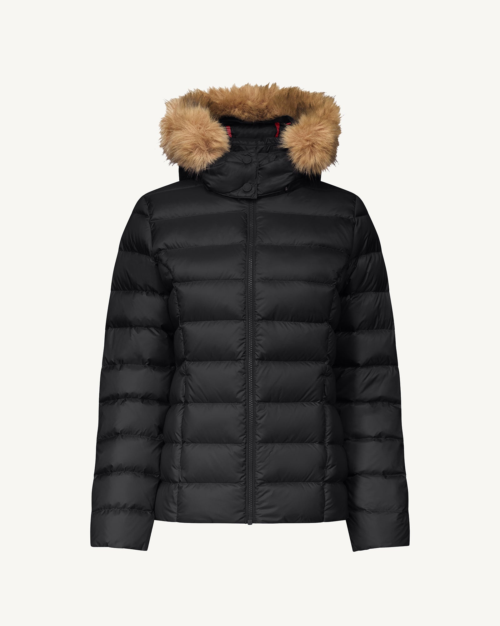 Doudoune a capuche Grand Froid Noir Luxe JOTT