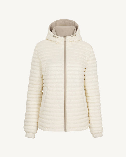 Doudoune réversible à capuche Ultralight Beige/Argile Bangkok 2.0 - JOTT - 2