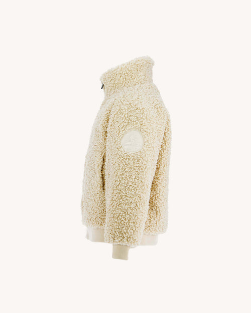 Doudoune réversible Grand Froid enfant Naturel Vali 2.0 Sherpa - JOTT - 4