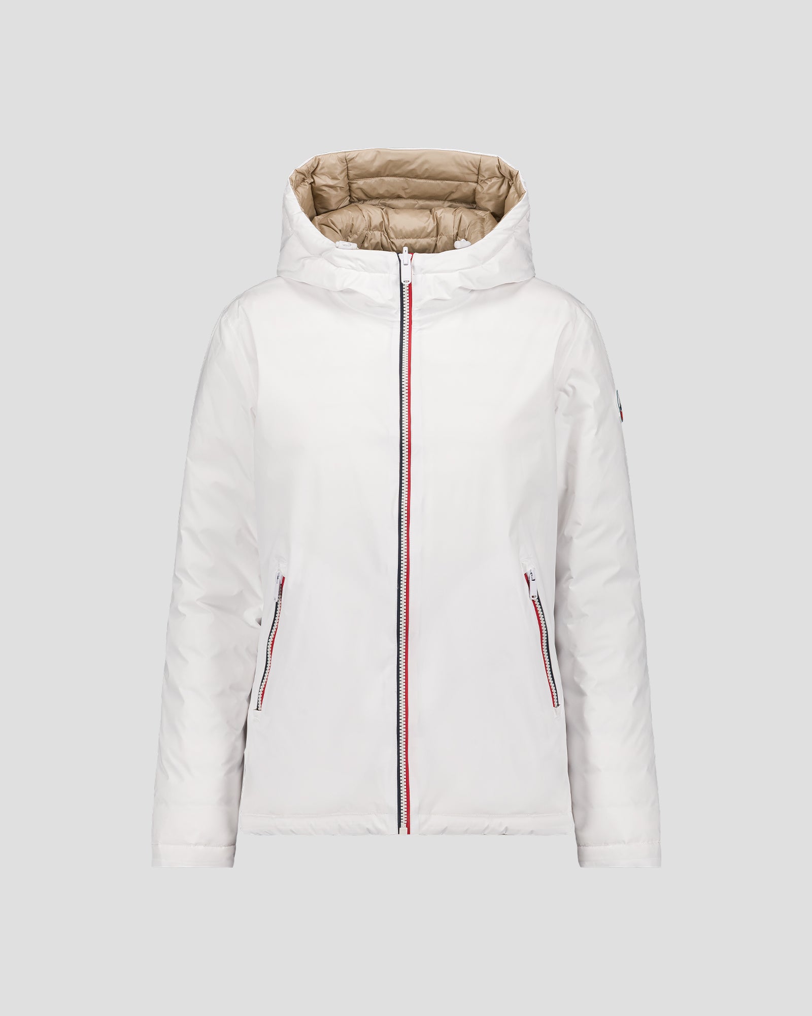Doudoune réversible Blanc/Beige Bergame - JOTT - 3