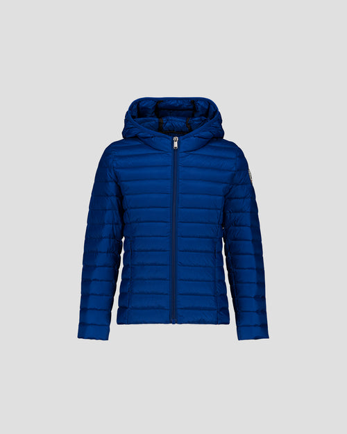 Doudoune légère à capuche enfant Bleu cobalt Carla - JOTT - 2