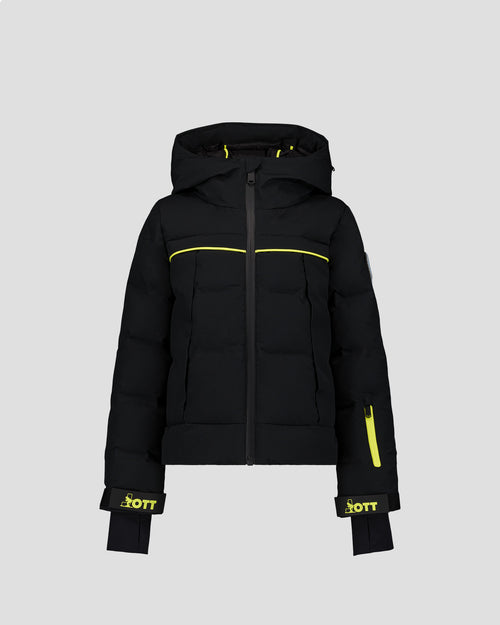 Veste de ski enfant Grand froid Noir Cembros - JOTT - 3