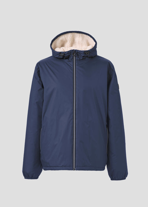 Imperméable Mixte doublé Bleu nuit Glaic sherpa - JOTT - 2