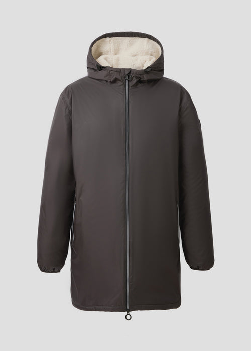 Imperméable Mixte doublé Café noir Glen sherpa - JOTT - 2