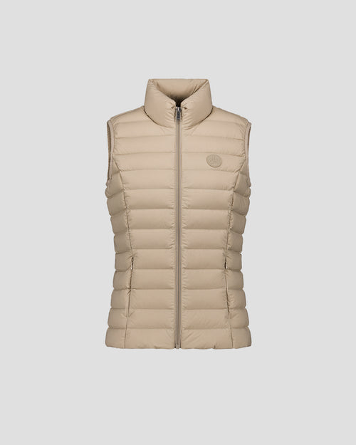 Doudoune sans manches stretch Beige Grenada - JOTT - 2