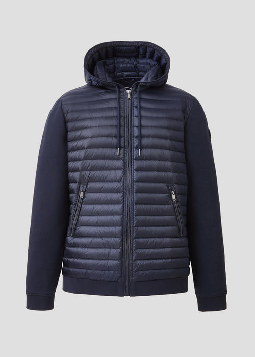Veste bi-matière à capuche Marine Gummy 2.0 - JOTT - 2