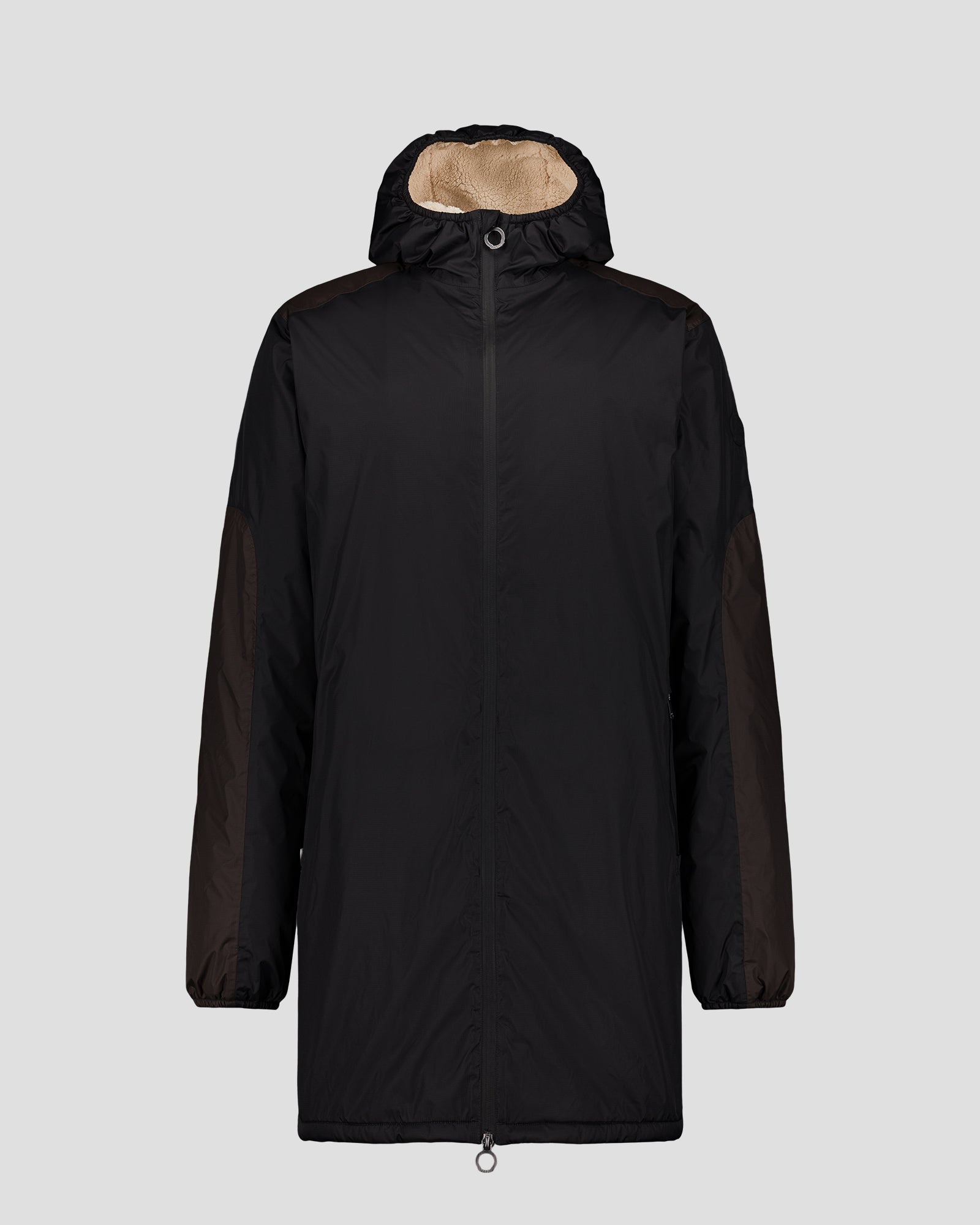 Imperméable sherpa long Noir Hallin sherpa - JOTT - 3