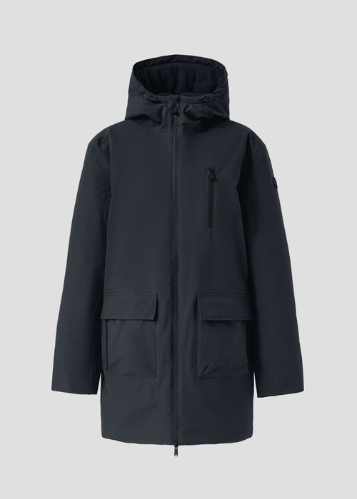 Imperméable polaire mi-long Noir Hatton - JOTT - 2